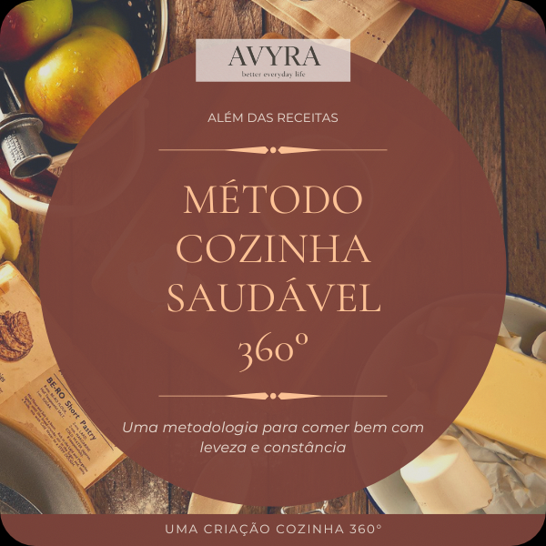 Capa do ebook Método Cozinha Saudável 360º